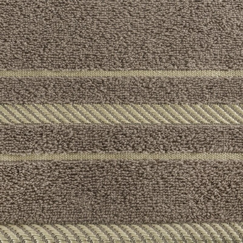 RĘCZNIK KORAL (04) 50 X 90 CM BRĄZOWY