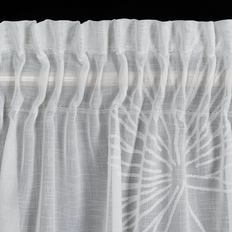 FIRANA GOTOWA JANE NA TAŚMIE 140 X 270 CM BIAŁY