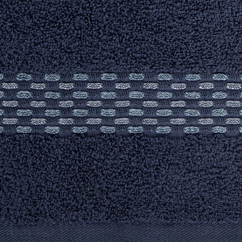 RĘCZNIK RIVA (07) 70 X 140 CM GRANATOWY