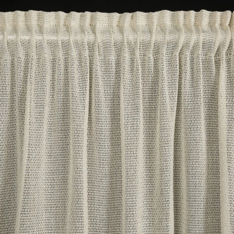ZASŁONA GOTOWA EMILIA NA TAŚMIE 140 X 270 CM KREMOWY