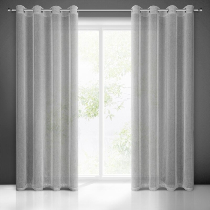 ZASŁONA GOTOWA ADELA 140 X 250 CM STALOWY
