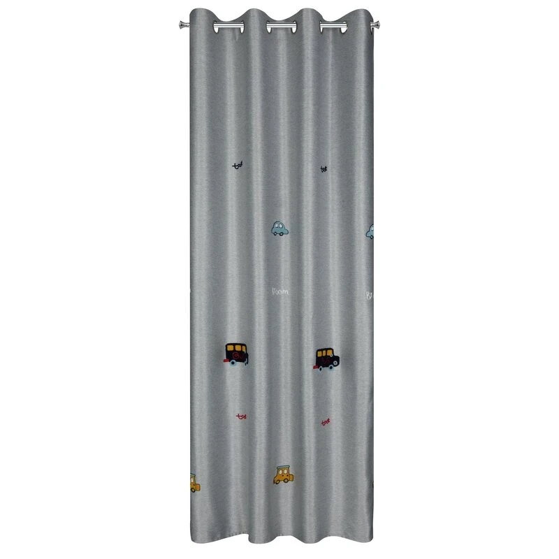 ZASŁONA GOTOWA ALVIN 140 X 250 CM SREBRNY