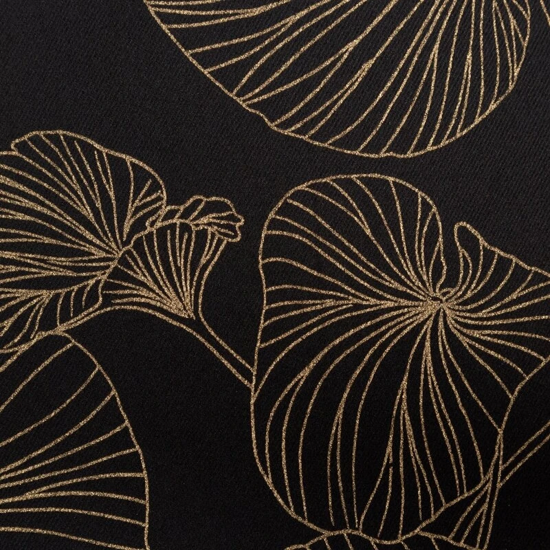 ZASŁONA GOTOWA MARIGOLD 140 X 250 CM CZARNY