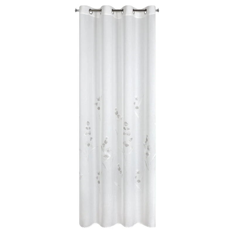 FIRANA GOTOWA ISABEL 140 X 250 CM BIAŁY