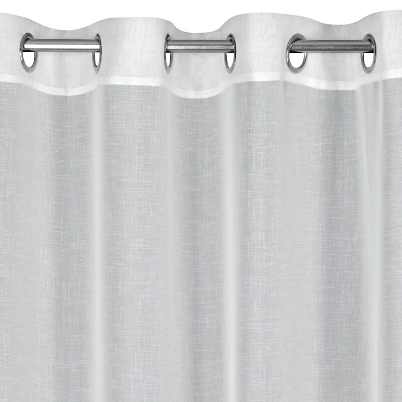 FIRANA GOTOWA ISABEL 140 X 250 CM BIAŁY