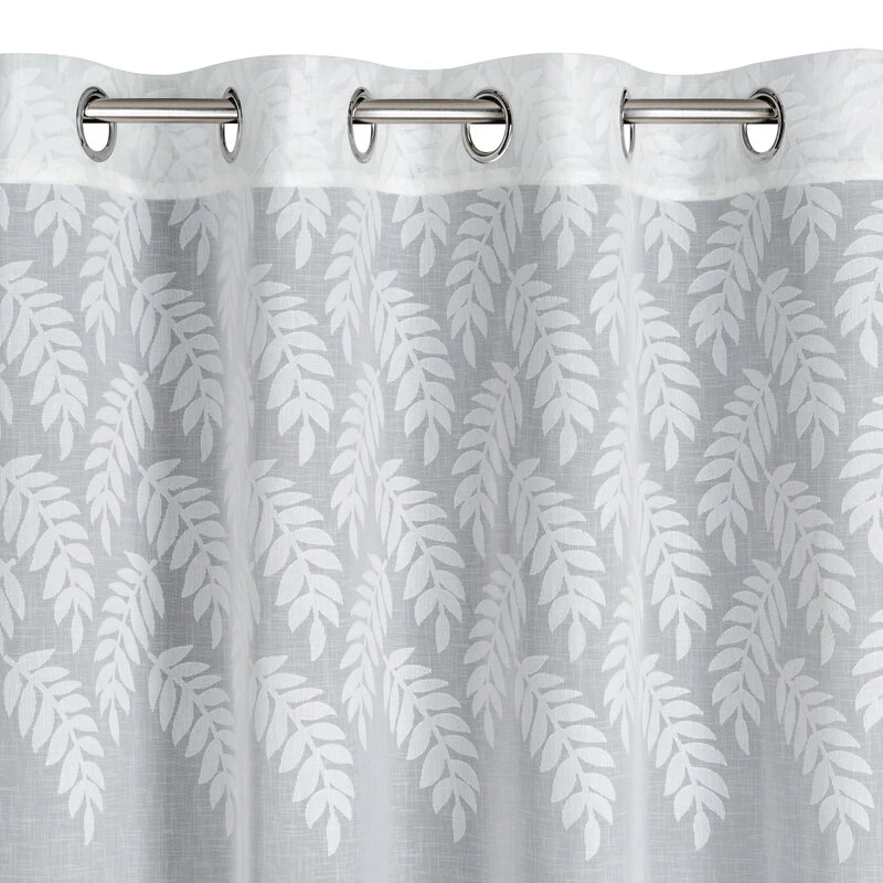 FIRANA GOTOWA ANET 140 X 250 CM BIAŁY