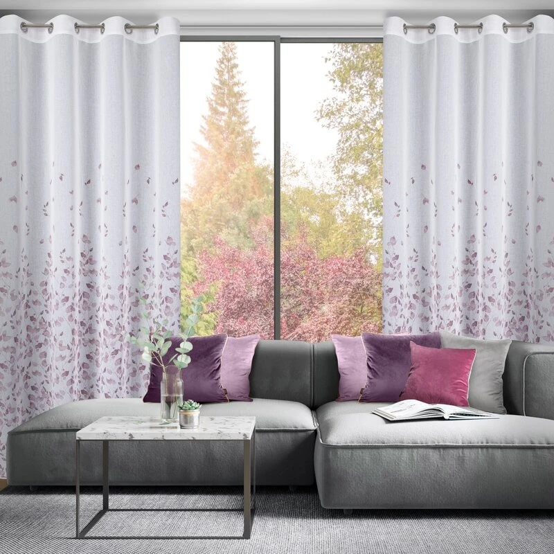 ZASŁONA GOTOWA NOEMI 140 X 250 CM BIAŁY