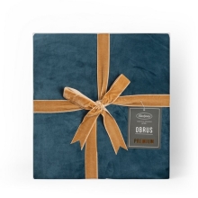 OBRUS VELVET 145 X 300 CM GRANATOWY OBRUS VELVET 145 X 300 CM GRANATOWY