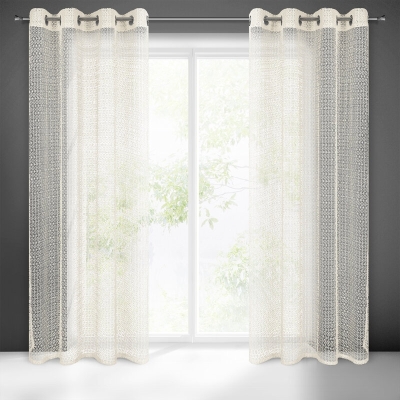 ZASŁONA GOTOWA LARA 140 X 250 CM NATURALNY