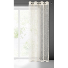 ZASŁONA GOTOWA LARA 140 X 250 CM NATURALNY