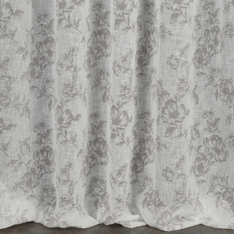ZASŁONA GOTOWA WIKI NA TAŚMIE 140 X 270 CM BIAŁY