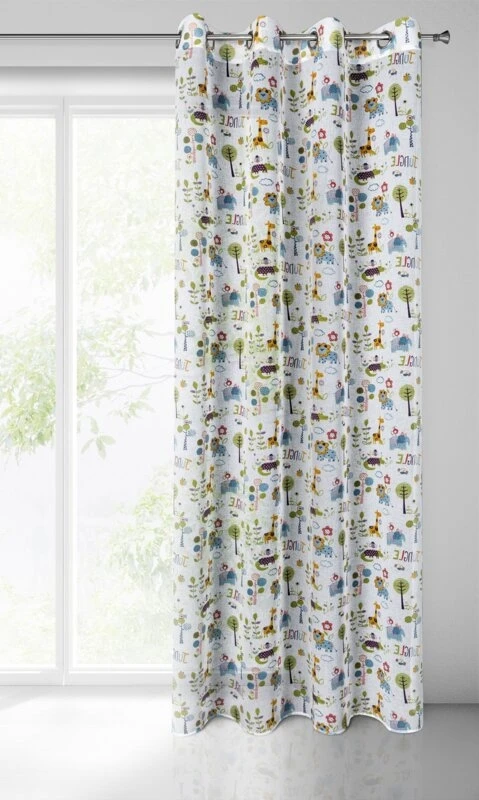 ZASŁONA GOTOWA BILLY 140 X 250 CM BIAŁY