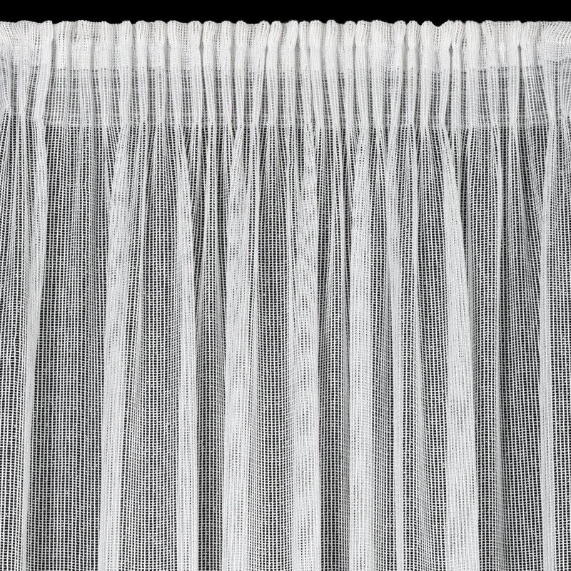 FIRANA GOTOWA KIM NA TAŚMIE 140 X 300 CM BIAŁY