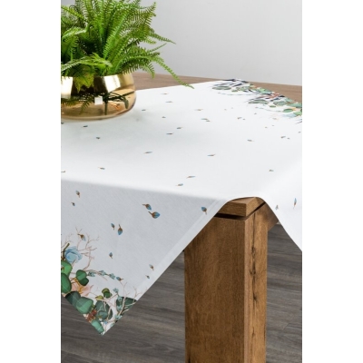 OBRUS NATU 5 85 X 85 CM BIAŁY