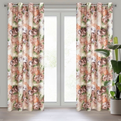 ZASŁONA GOTOWA ALTEA 140 X 250 CM BEŻOWY