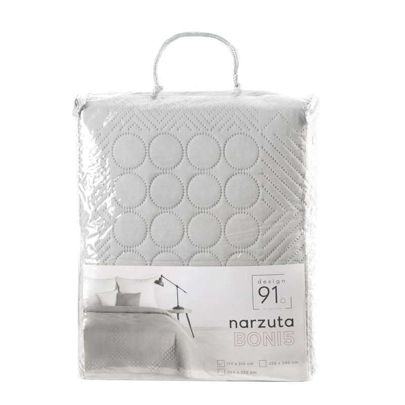 NARZUTA D91 BONI 5 170 X 210 CM BIAŁY