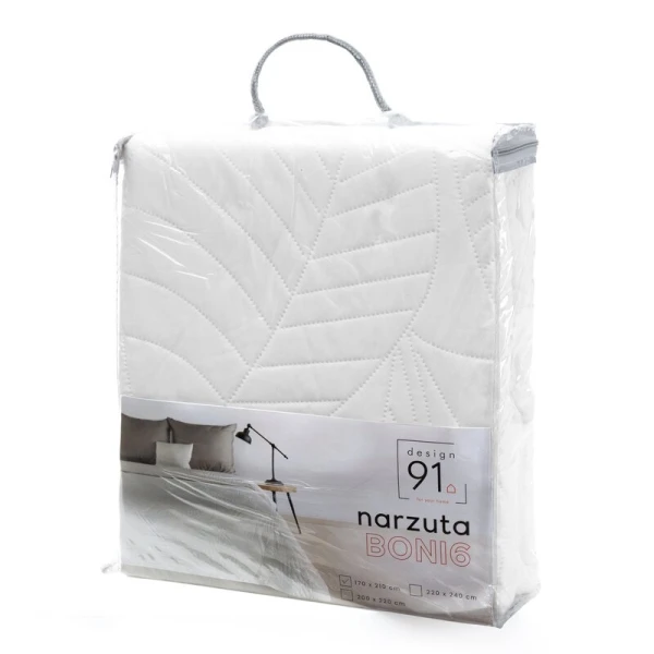 NARZUTA D91 BONI 6 170 X 210 CM BIAŁY