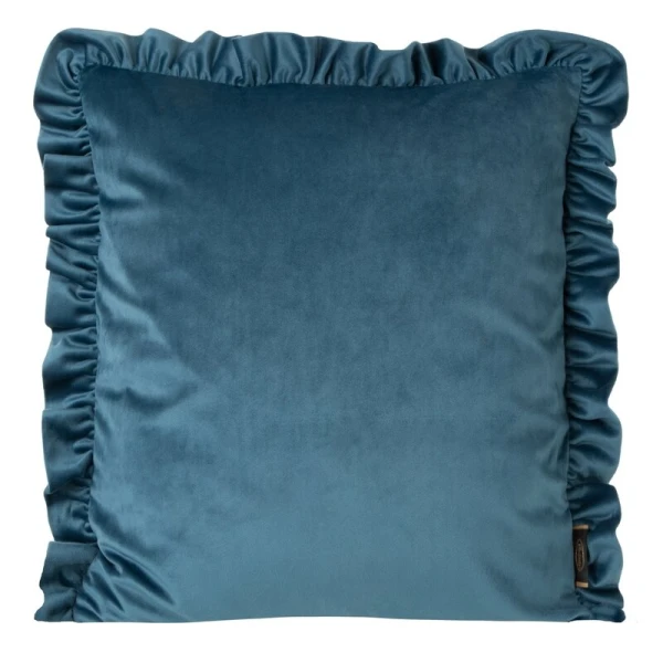 POSZEWKA VELVET 25 45 X 45 CM NIEBIESKI
