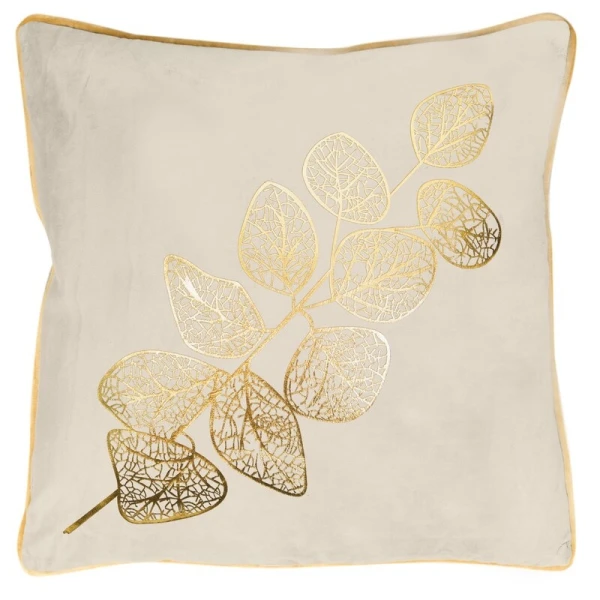 POSZEWKA POPLA 45 X 45 CM KREMOWY