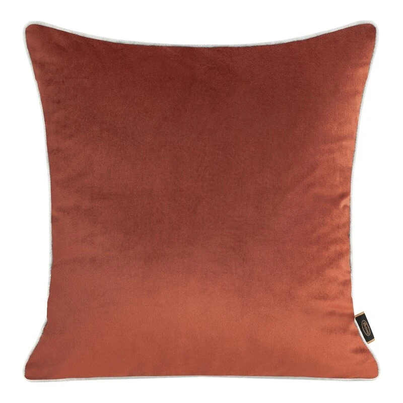 POSZEWKA VELVET 45 X 45 CM RUDY