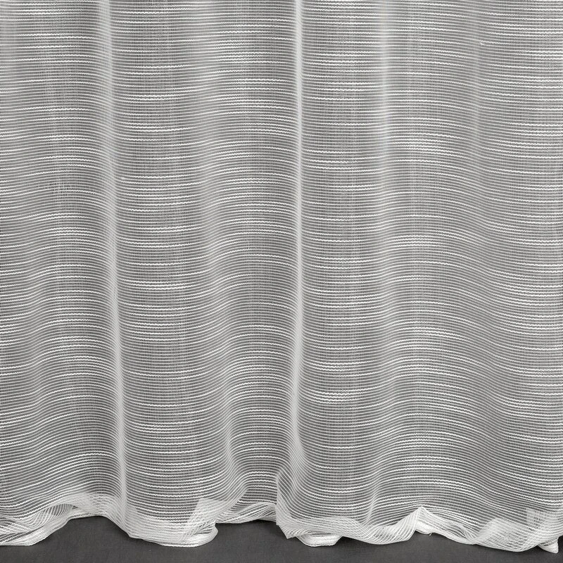 FIRANA GOTOWA RACHEL 140 X 250 CM BIAŁY