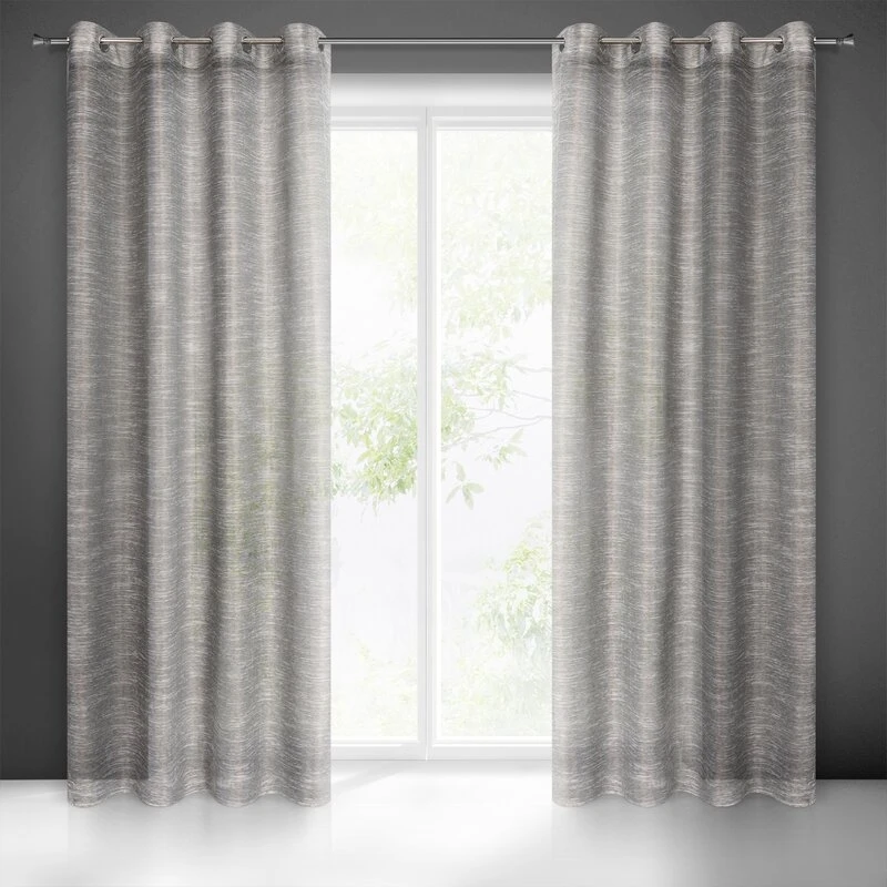 FIRANA GOTOWA RACHEL 140 X 250 CM STALOWY