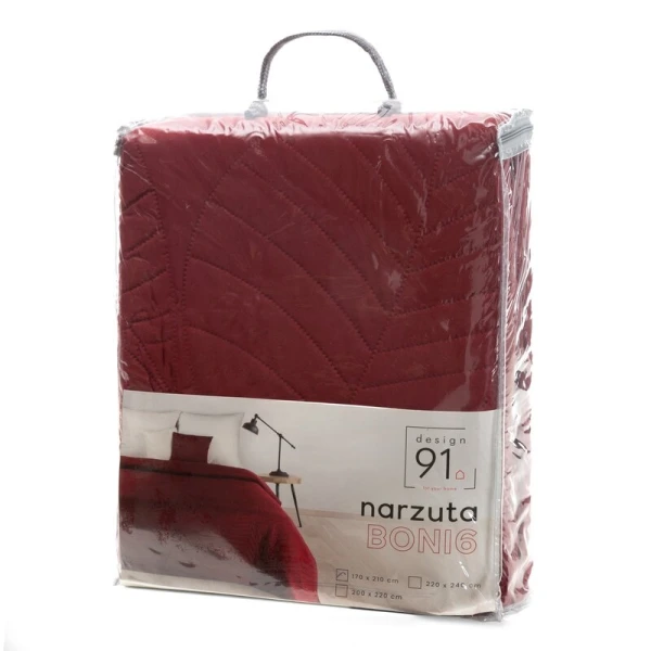 NARZUTA D91 BONI 6 220 X 240 CM BORDOWY
