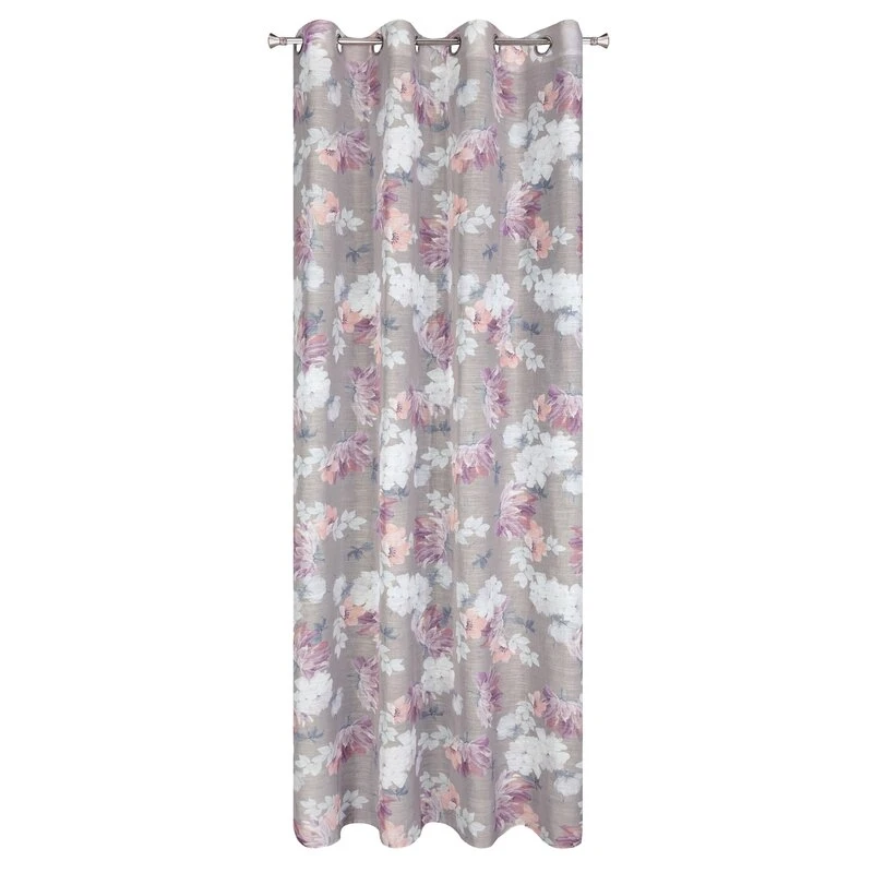 ZASŁONA GOTOWA SHERRY 140 X 250 CM SREBRNY