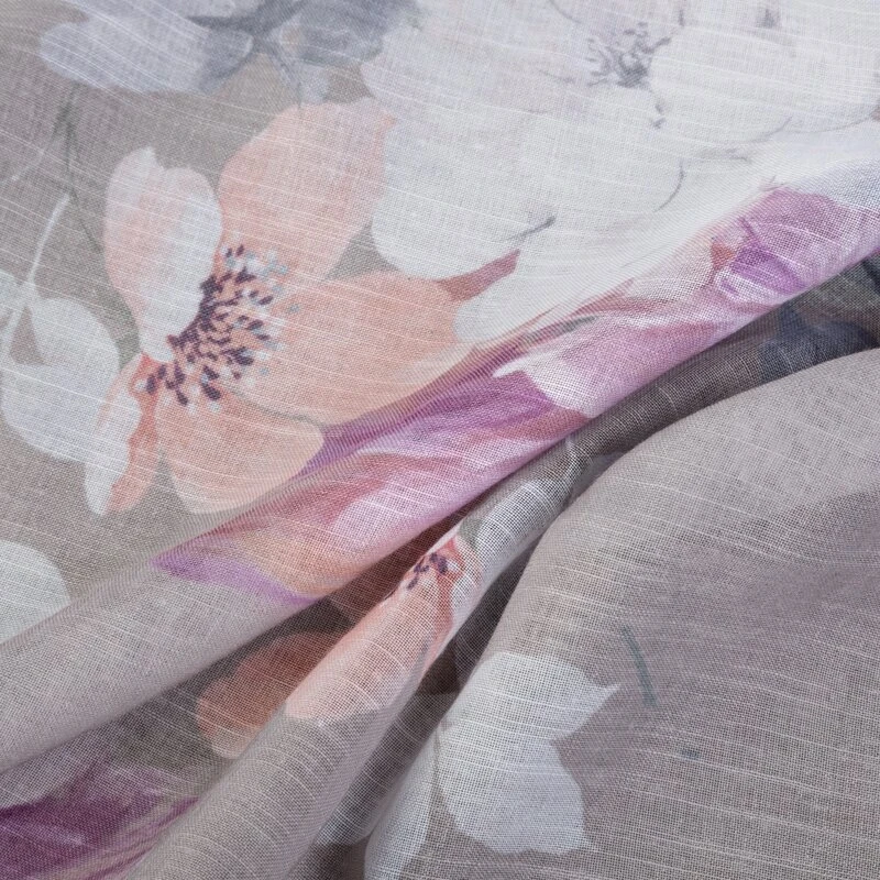 ZASŁONA GOTOWA SHERRY 140 X 250 CM SREBRNY
