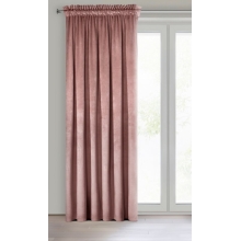 ZASŁONA GOTOWA MELANIE NA TAŚMIE 140 X 270 CM CIEMNORÓŻOWY ZASŁONA GOTOWA MELANIE NA TAŚMIE 140 X 270 CM CIEMNORÓŻOWY