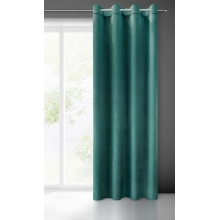 ZASŁONA GOTOWA MELANIE 140 X 250 CM TURKUSOWY