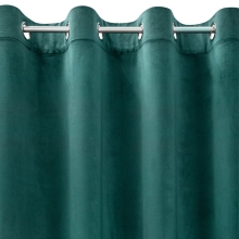 ZASŁONA GOTOWA MELANIE 140 X 250 CM TURKUSOWY