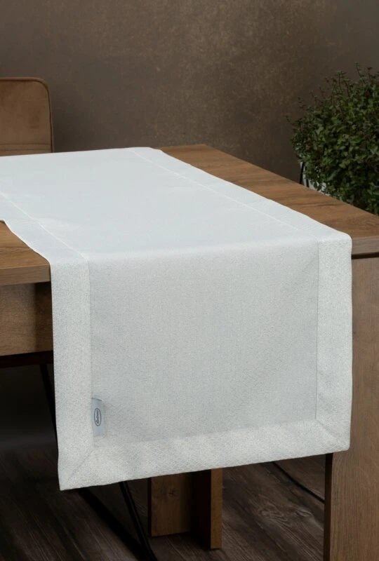 OBRUS JOWITA 40 X 200 CM BIAŁY