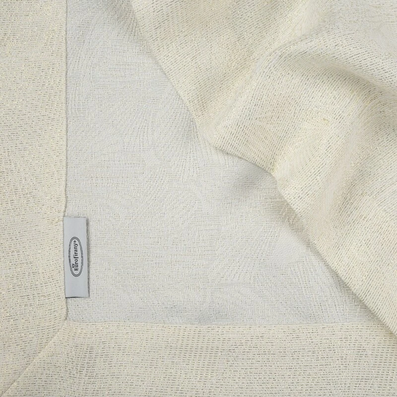 OBRUS LILIAN 40 X 140 CM KREMOWY