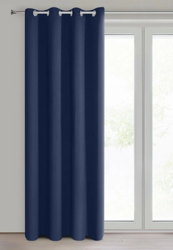 ZASŁONA GOTOWA D91 PARISA 135 X 250 CM GRANATOWY