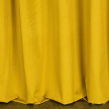 ZASŁONA GOTOWA MADLEN NA TAŚMIE 140 X 300 CM MUSZTARDOWY