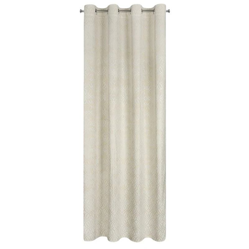 ZASŁONA GOTOWA ARETA 140 X 250 CM KREMOWY