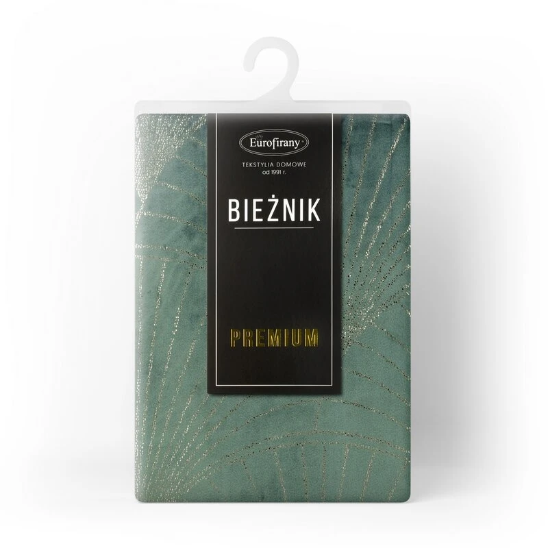 OBRUS BLINK 14 35 X 220 CM CIEMNOMIĘTOWY