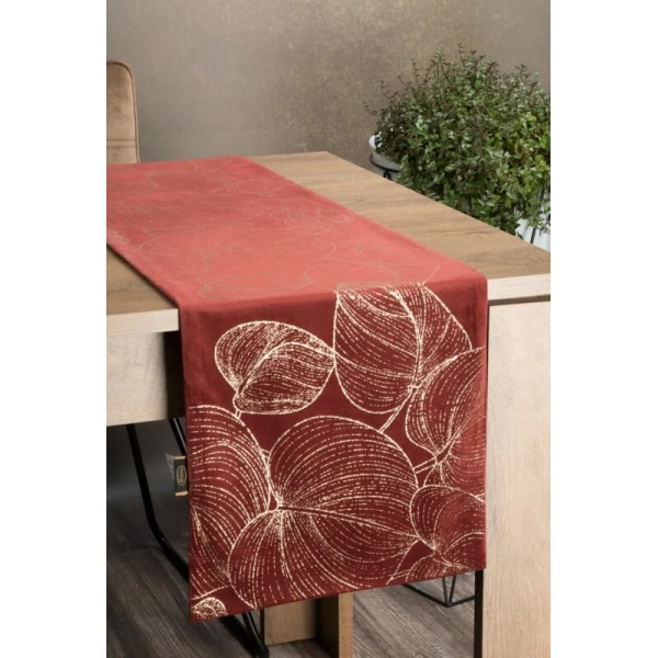 OBRUS BLINK 16 35 X 220 CM CEGLASTY