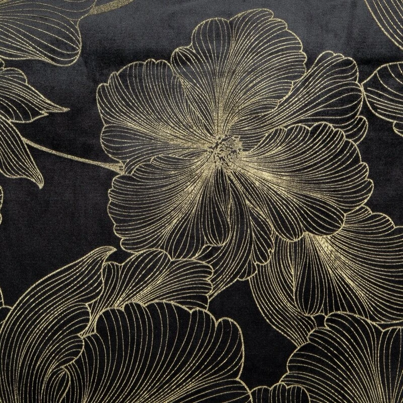 ZASŁONA GOTOWA STELLA 140 X 250 CM CZARNY