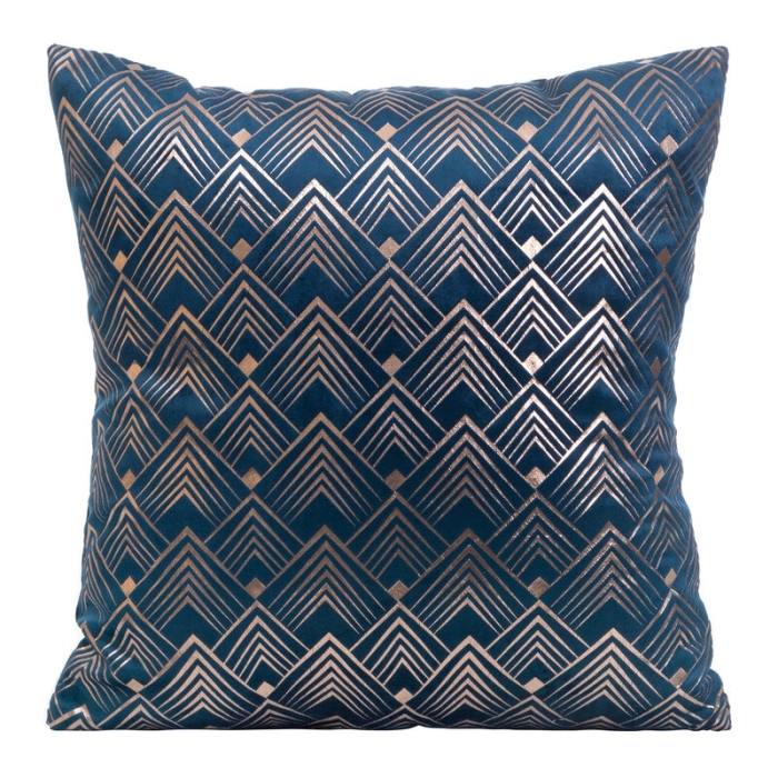 POSZEWKA ELEN 40 X 40 CM GRANATOWY