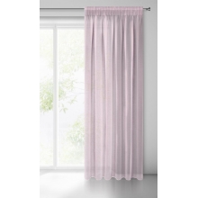 FIRANA GOTOWA ELPIDIA NA TAŚMIE 140 X 270 CM RÓŻOWY