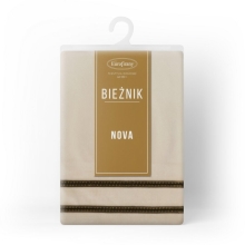 OBRUS GLEN 4 35 X 220 CM KREMOWY