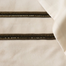 OBRUS GLEN 4 35 X 220 CM KREMOWY