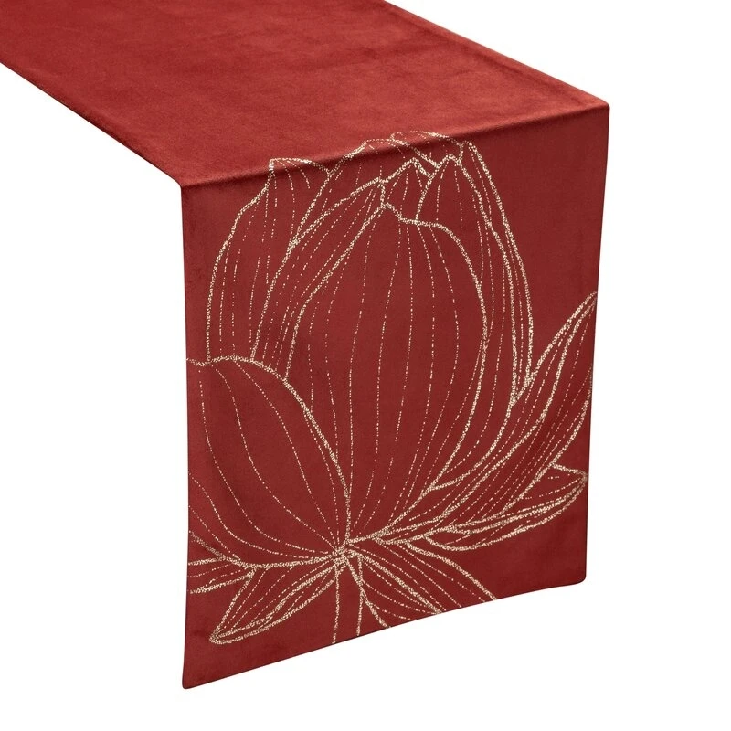 OBRUS BLINK 12 35 X 220 CM CEGLASTY