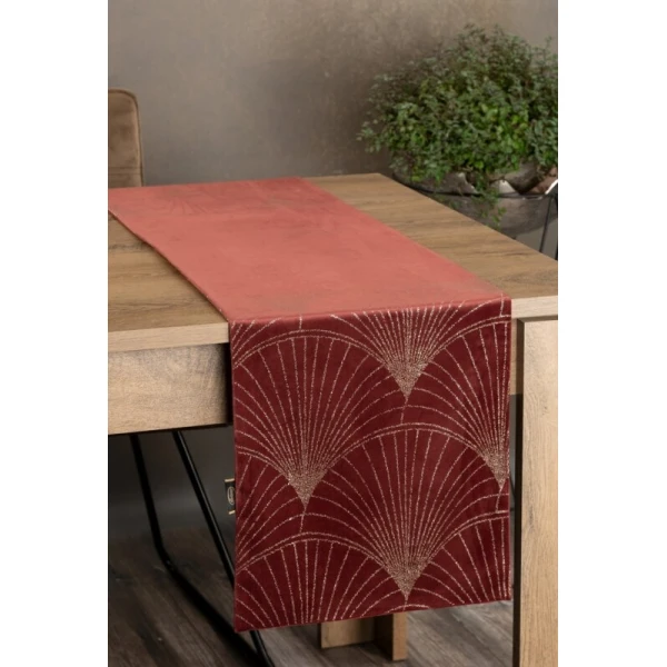 OBRUS BLINK 14 35 X 180 CM CEGLASTY