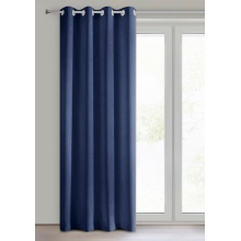 ZASŁONA GOTOWA RITA 140 X 250 CM GRANATOWY