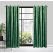 ZASŁONA GOTOWA MARSALA 140 X 250 CM ZIELONY ZASŁONA GOTOWA MARSALA 140 X 250 CM ZIELONY