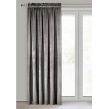 ZASŁONA GOTOWA PIERRE NA TAŚMIE 140 X 300 CM STALOWY ZASŁONA GOTOWA PIERRE NA TAŚMIE 140 X 300 CM STALOWY