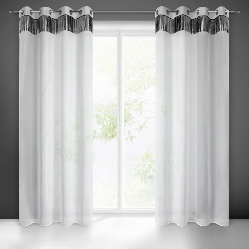 FIRANA GOTOWA JASPER 140 X 250 CM BIAŁY